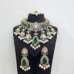 Kundan Bride Set 05348 - KRISHNA'S SWETA JEWELLERY