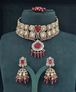 Kundan Bride Set 05842 - KRISHNA'S SWETA JEWELLERY