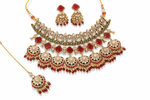 Kundan Bride Set 06442 - KRISHNA'S SWETA JEWELLERY