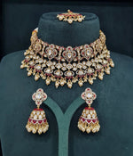 Kundan Bride Set 08289 - KRISHNA'S SWETA JEWELLERY