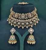 Kundan Bride Set 08289 - KRISHNA'S SWETA JEWELLERY