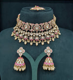 Kundan Bride Set 08289 - KRISHNA'S SWETA JEWELLERY