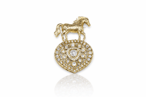 Kundan brooch 02138 - KRISHNA'S SWETA JEWELLERY