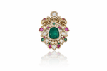 Kundan brooch 02140 - KRISHNA'S SWETA JEWELLERY
