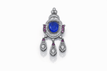 Kundan brooch 02305 - KRISHNA'S SWETA JEWELLERY