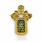 Kundan brooch 02477 - Krishna's Sweta Jewellery