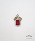 Kundan brooch 02477 - KRISHNA'S SWETA JEWELLERY