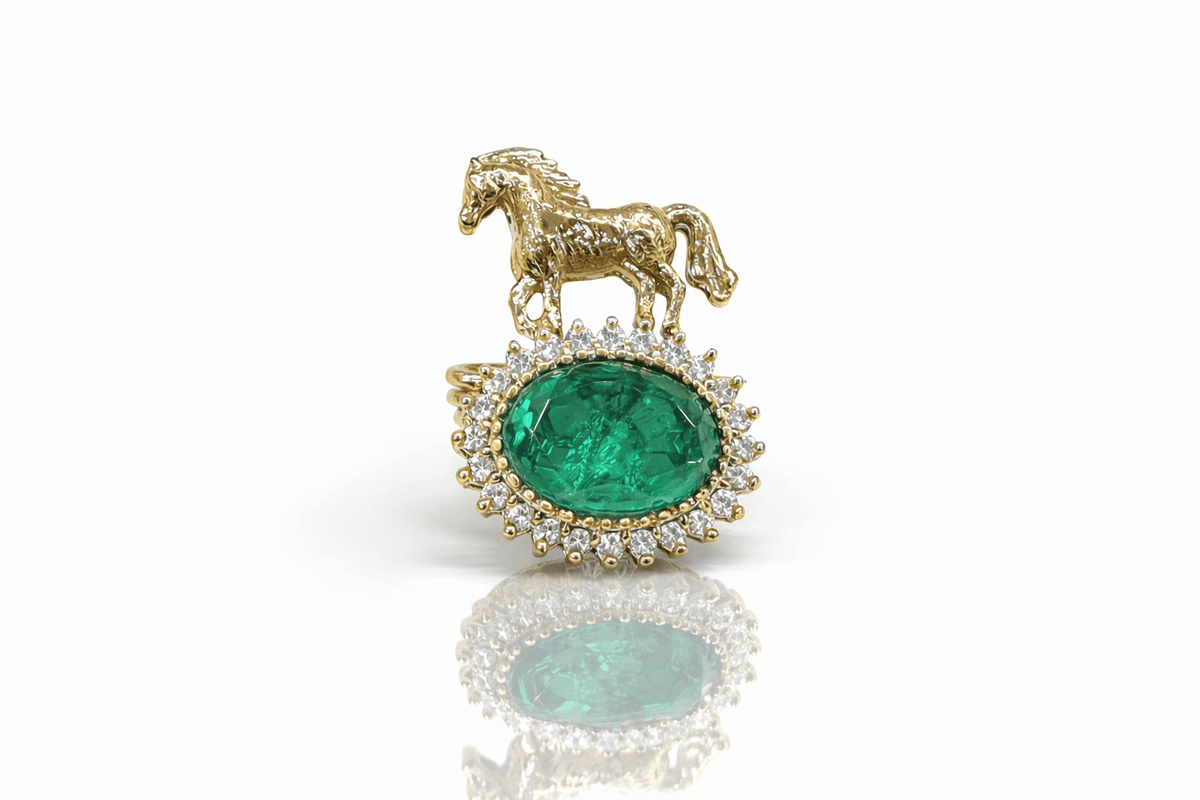Kundan brooch 02748 - KRISHNA'S SWETA JEWELLERY