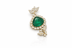 Kundan Brooch 03932 - KRISHNA'S SWETA JEWELLERY