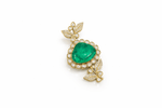 Kundan Brooch 03932 - KRISHNA'S SWETA JEWELLERY