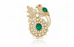 Kundan Brooch 04460 - KRISHNA'S SWETA JEWELLERY