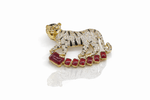 Kundan Brooch 07209 - KRISHNA'S SWETA JEWELLERY