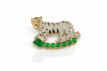 Kundan Brooch 07209 - KRISHNA'S SWETA JEWELLERY