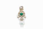Kundan Brooch 09056 - KRISHNA'S SWETA JEWELLERY