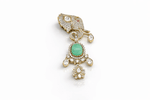 Kundan Brooch 09057 - KRISHNA'S SWETA JEWELLERY