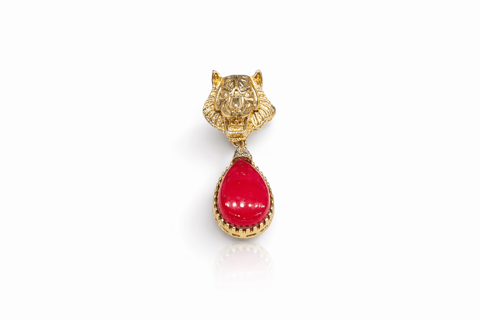 Kundan Brooch 09059 - KRISHNA'S SWETA JEWELLERY
