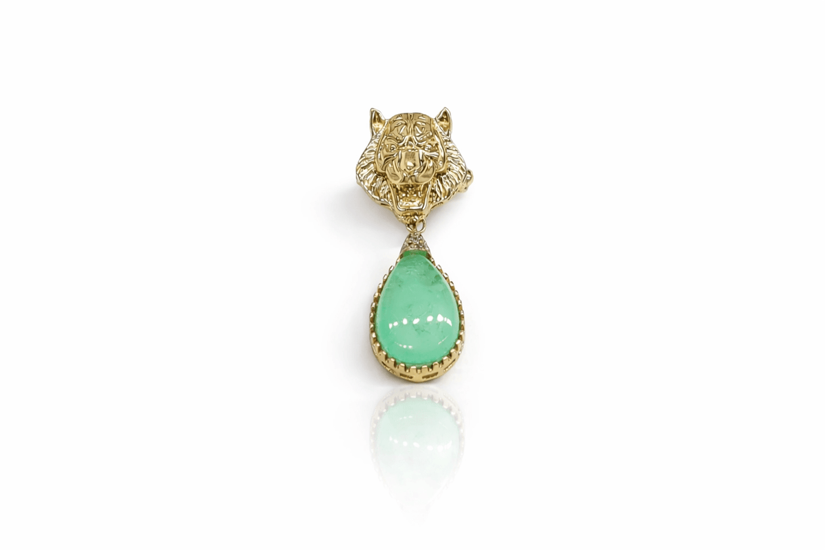 Kundan Brooch 09059 - KRISHNA'S SWETA JEWELLERY