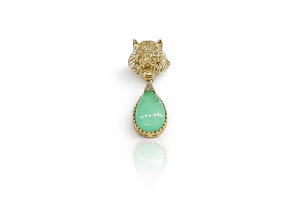 Kundan Brooch 09059 - KRISHNA'S SWETA JEWELLERY