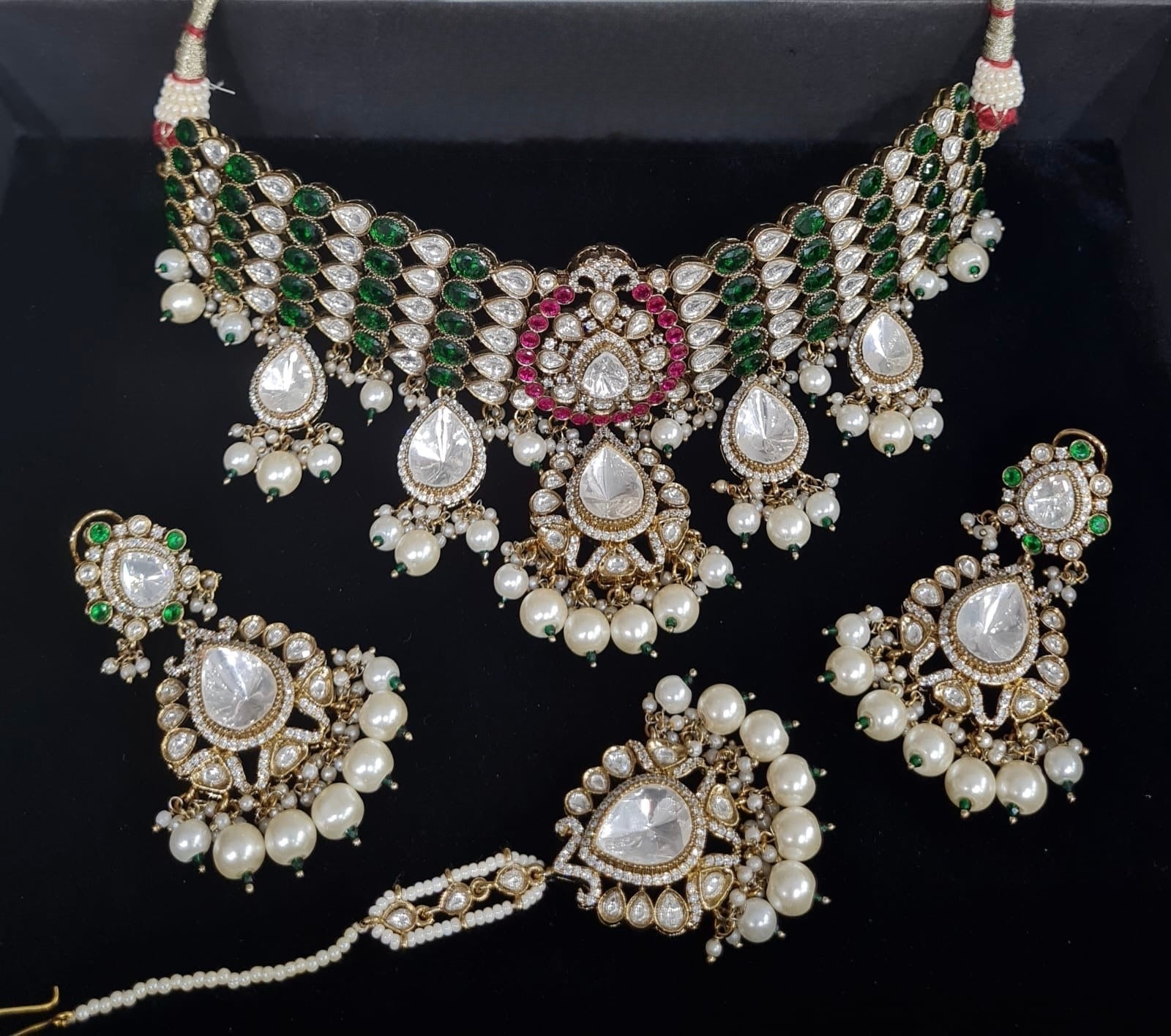 Kundan Choker 05346 - KRISHNA'S SWETA JEWELLERY