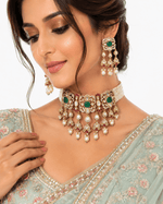 Kundan Choker 05901 - KRISHNA'S SWETA JEWELLERY