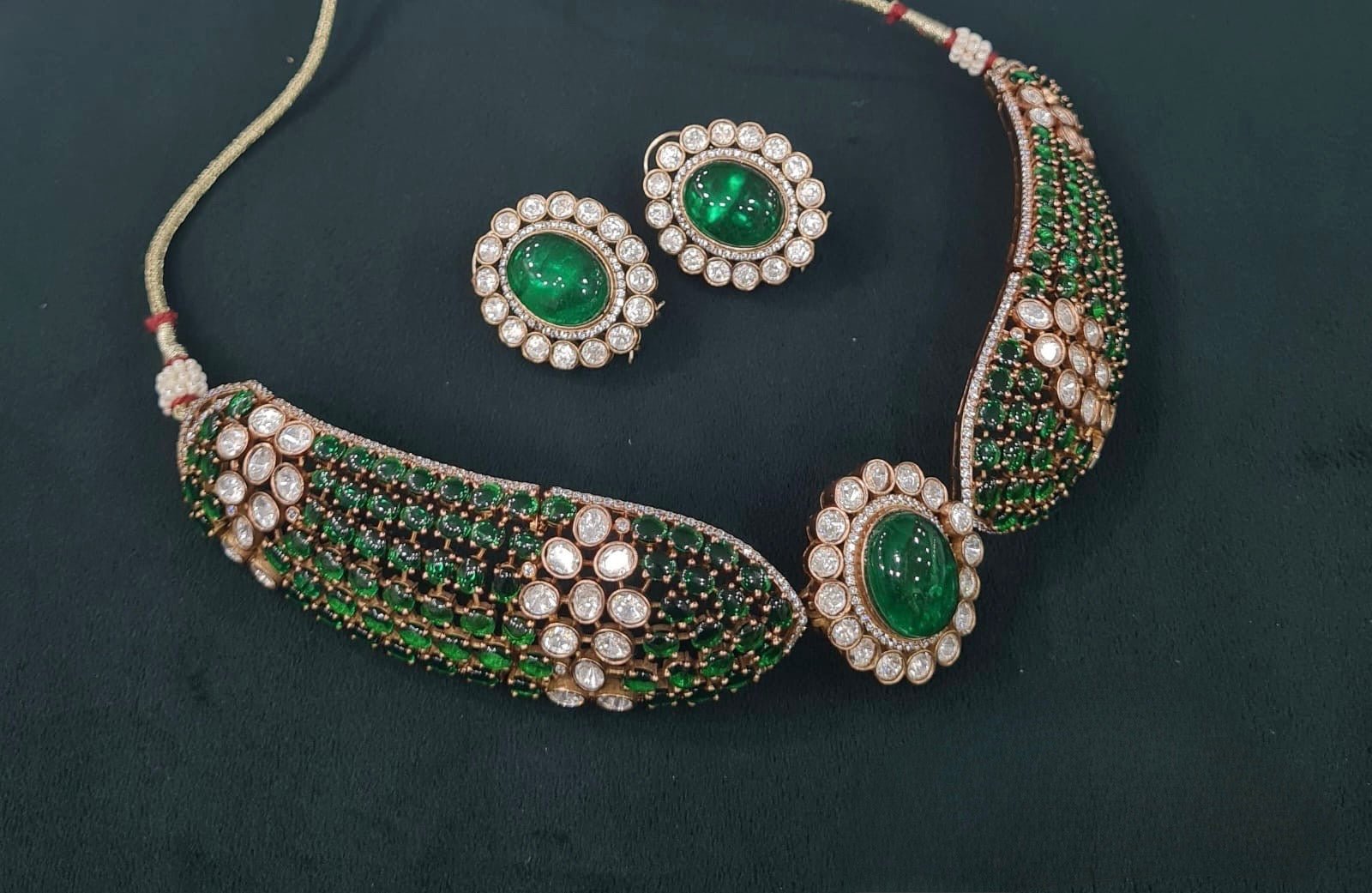Kundan Choker 06562 - KRISHNA'S SWETA JEWELLERY