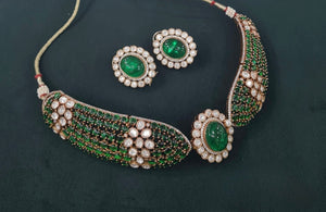 Kundan Choker 06562 - KRISHNA'S SWETA JEWELLERY