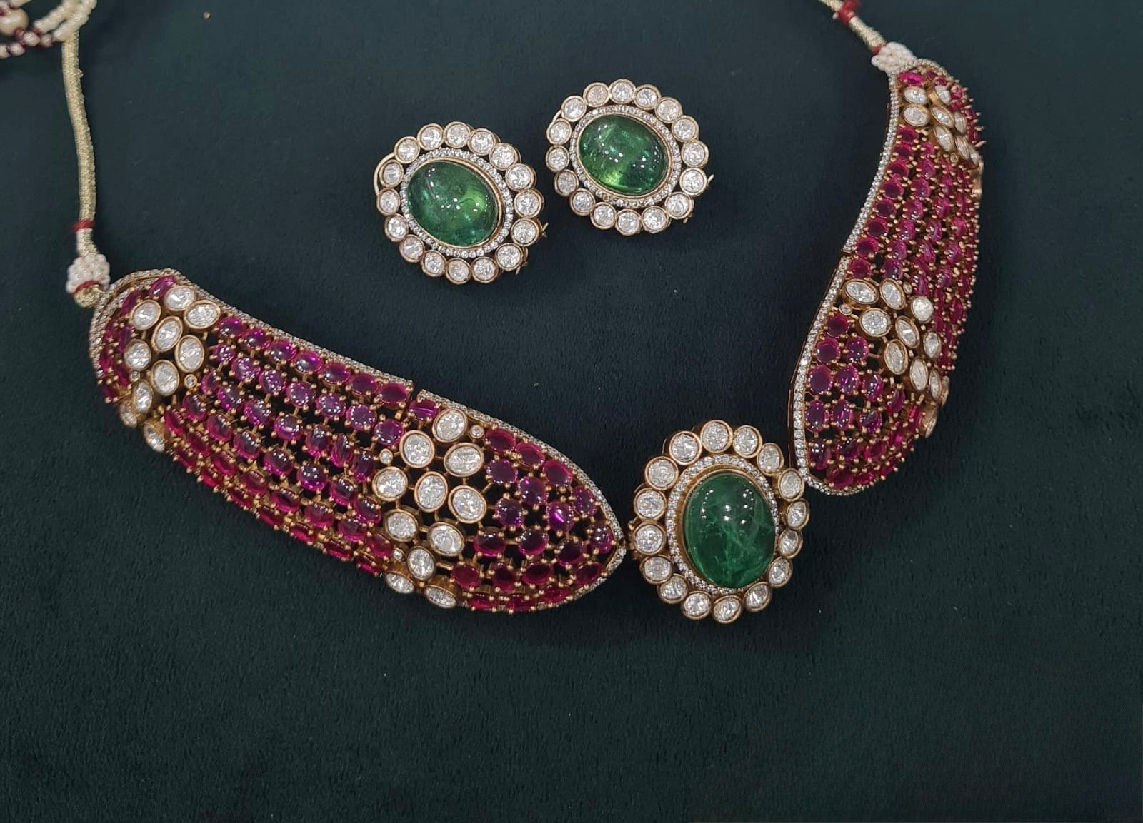 Kundan Choker 06562 - KRISHNA'S SWETA JEWELLERY