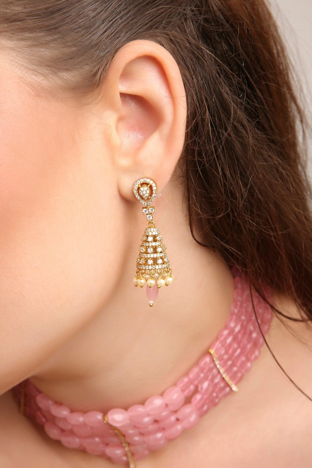 Kundan Choker 10240 - Krishna's Sweta Jewellery