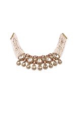 Kundan Choker 11352 - KRISHNA'S SWETA JEWELLERY