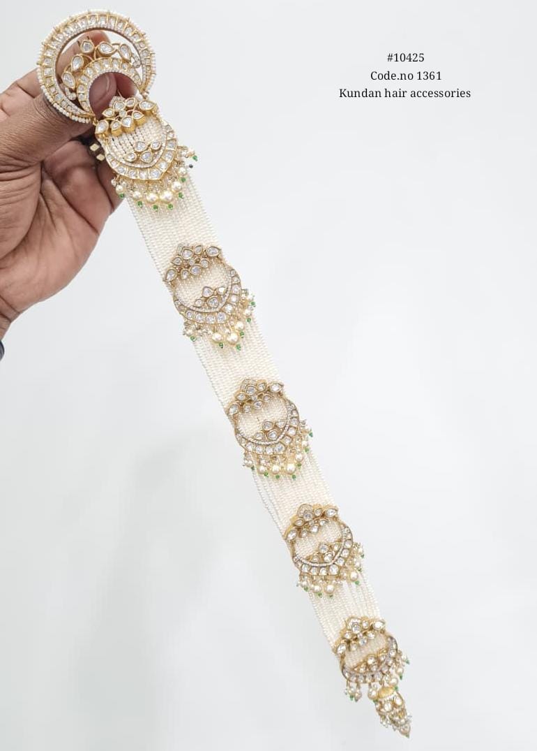 Kundan Choti 10425 - KRISHNA'S SWETA JEWELLERY