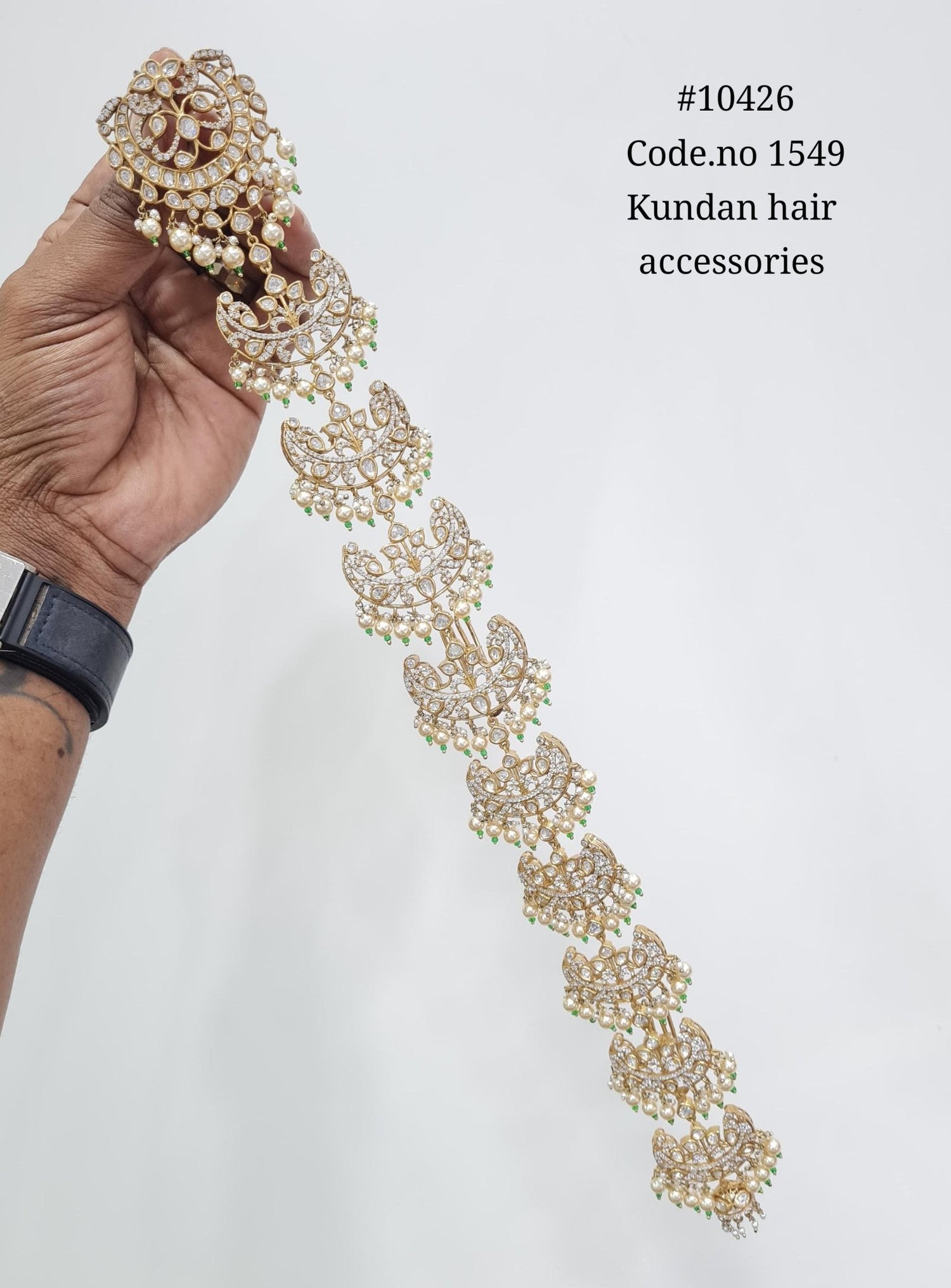 Kundan Choti 10426 - KRISHNA'S SWETA JEWELLERY
