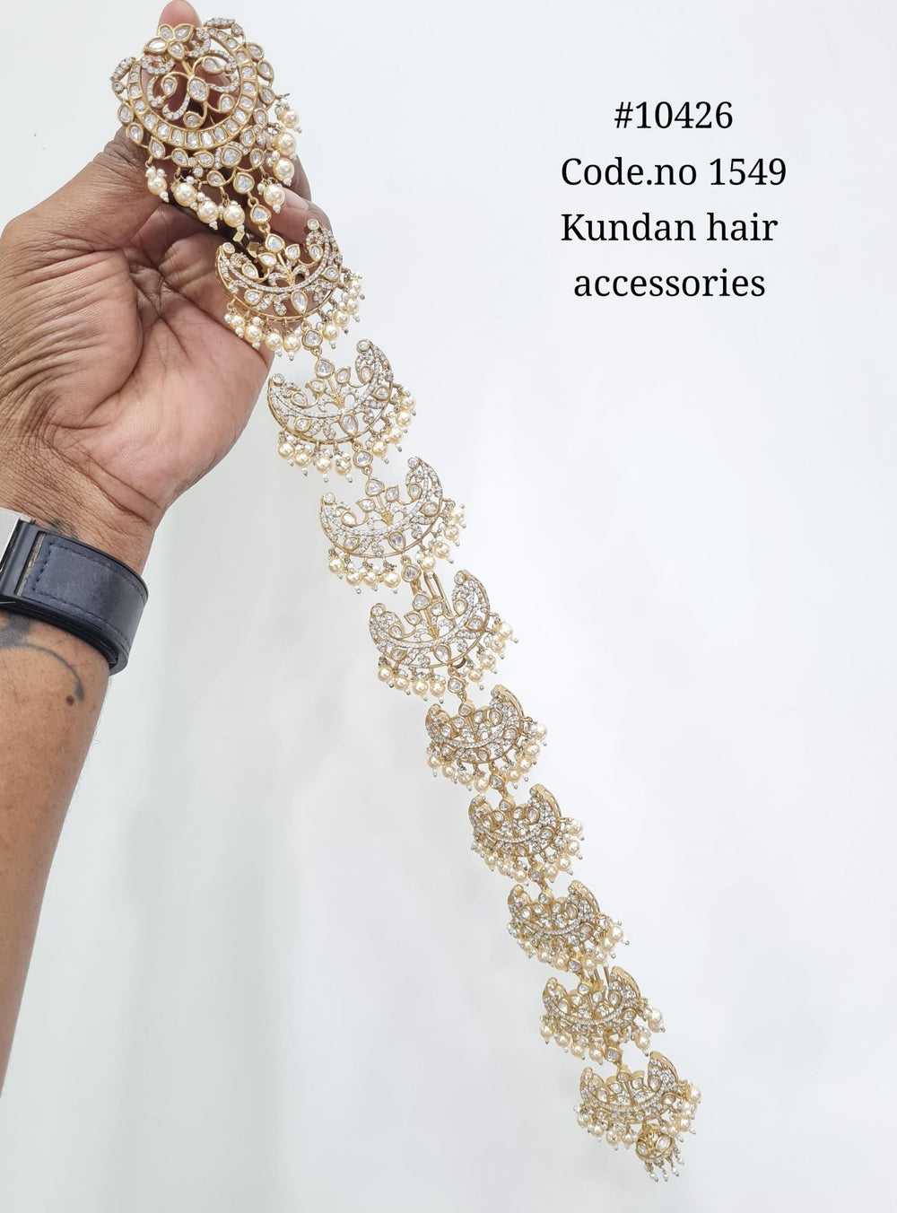 Kundan Choti 10426 - KRISHNA'S SWETA JEWELLERY