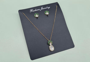 Kundan Dainty Pendant 07912 - KRISHNA'S SWETA JEWELLERY