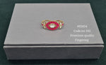 Kundan Double Fingerring 05854 - KRISHNA'S SWETA JEWELLERY