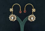 Kundan Earcuff 07567 - KRISHNA'S SWETA JEWELLERY