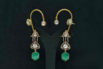Kundan Earcuff 08063 - KRISHNA'S SWETA JEWELLERY