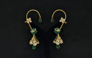Kundan Earcuff 08208 - KRISHNA'S SWETA JEWELLERY