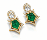 Kundan earring 00474 - KRISHNA'S SWETA JEWELLERY