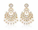Kundan Earring 01500 - KRISHNA'S SWETA JEWELLERY