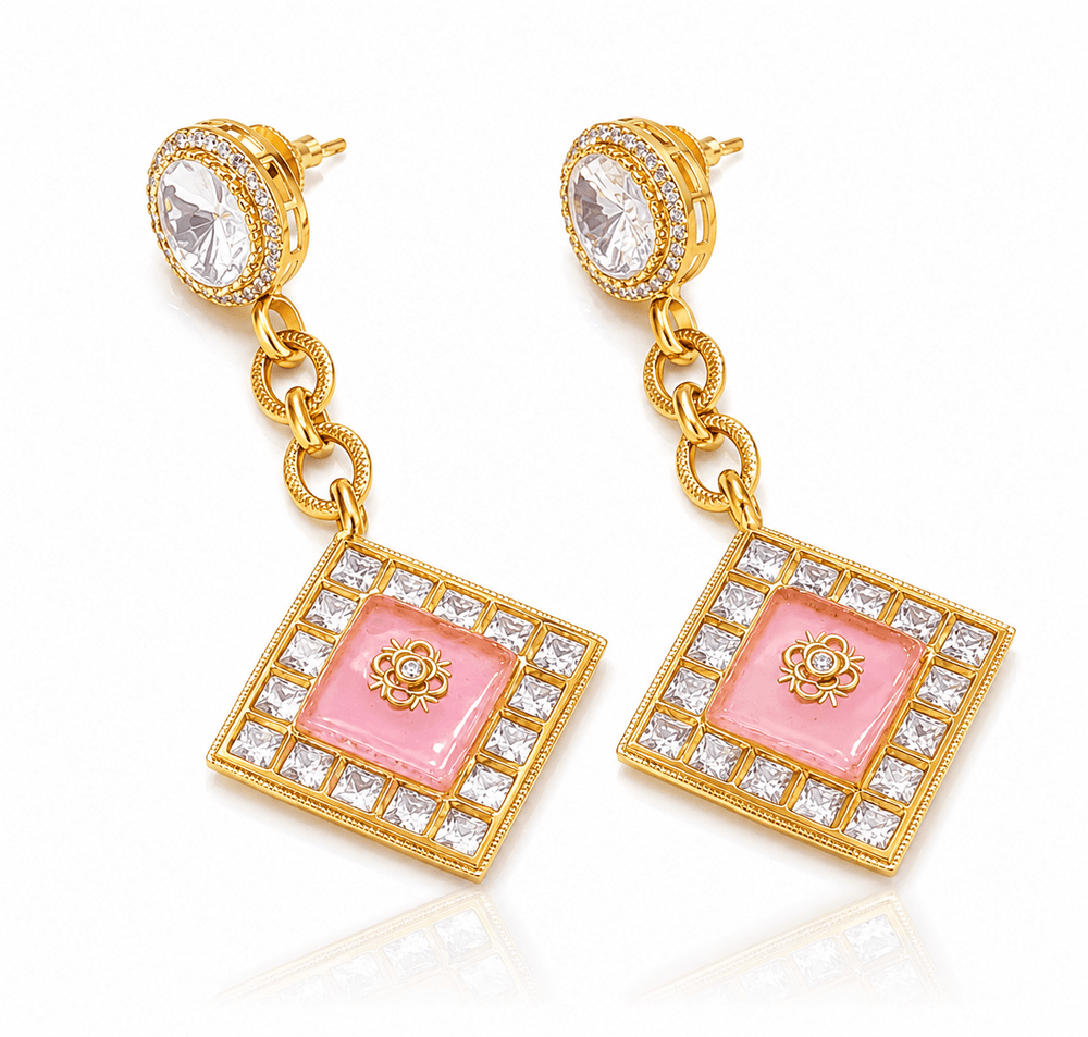 Kundan earring 02561 - KRISHNA'S SWETA JEWELLERY