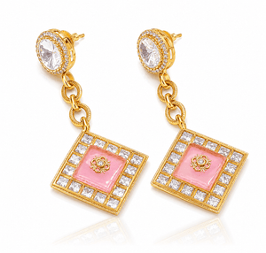 Kundan earring 02561 - KRISHNA'S SWETA JEWELLERY