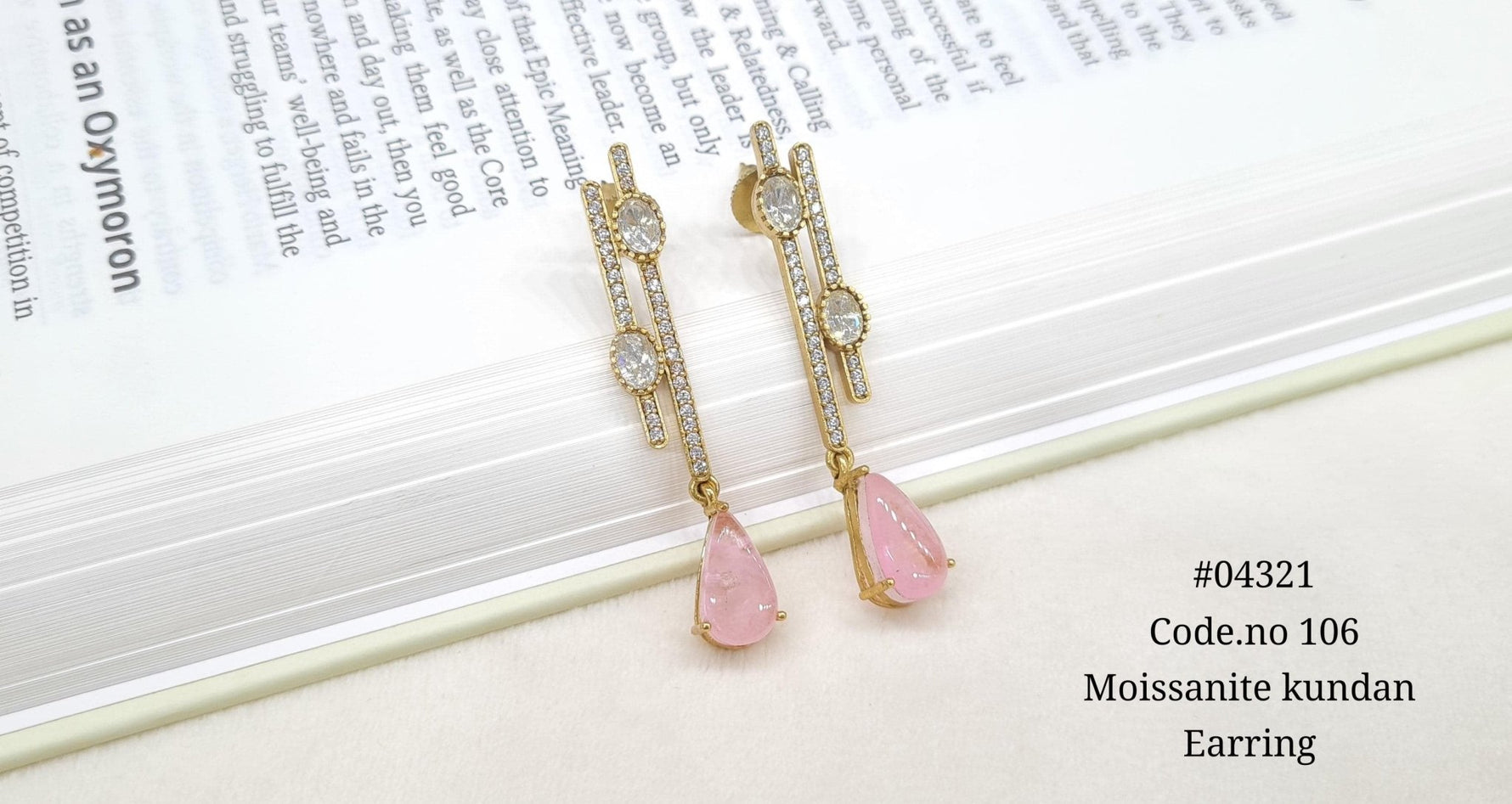 Kundan Earring 04321 - KRISHNA'S SWETA JEWELLERY