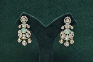 Kundan Earring 09507 - KRISHNA'S SWETA JEWELLERY