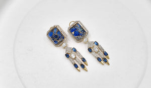Kundan earrings 00560 - KRISHNA'S SWETA JEWELLERY