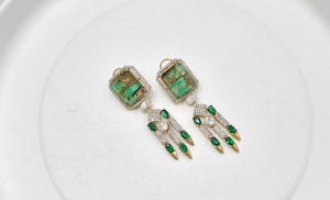Kundan earrings 00560 - KRISHNA'S SWETA JEWELLERY