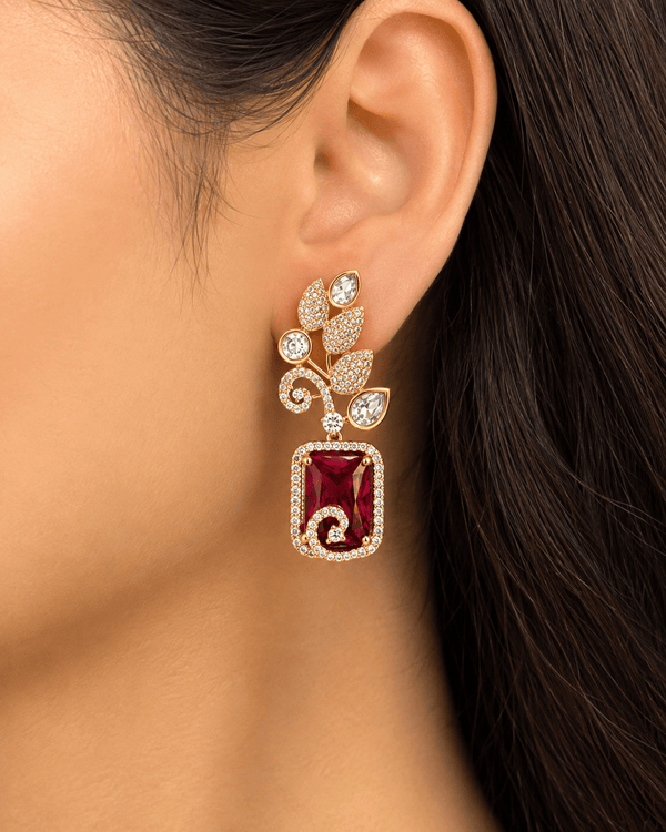 Kundan earrings 02130 - KRISHNA'S SWETA JEWELLERY