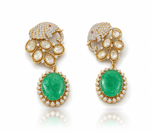 Kundan earrings 02565 - KRISHNA'S SWETA JEWELLERY