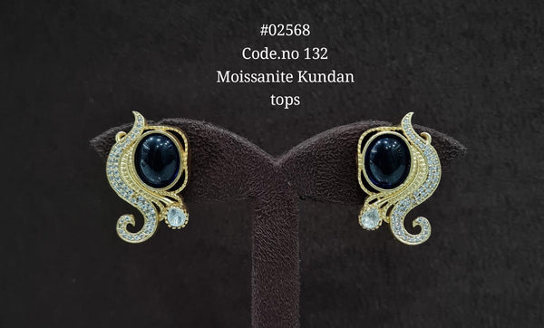 Kundan earrings 02568 - KRISHNA'S SWETA JEWELLERY