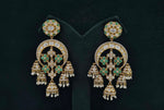 Kundan Earrings 07598 - KRISHNA'S SWETA JEWELLERY
