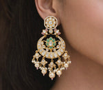Kundan Earrings 07599 - KRISHNA'S SWETA JEWELLERY